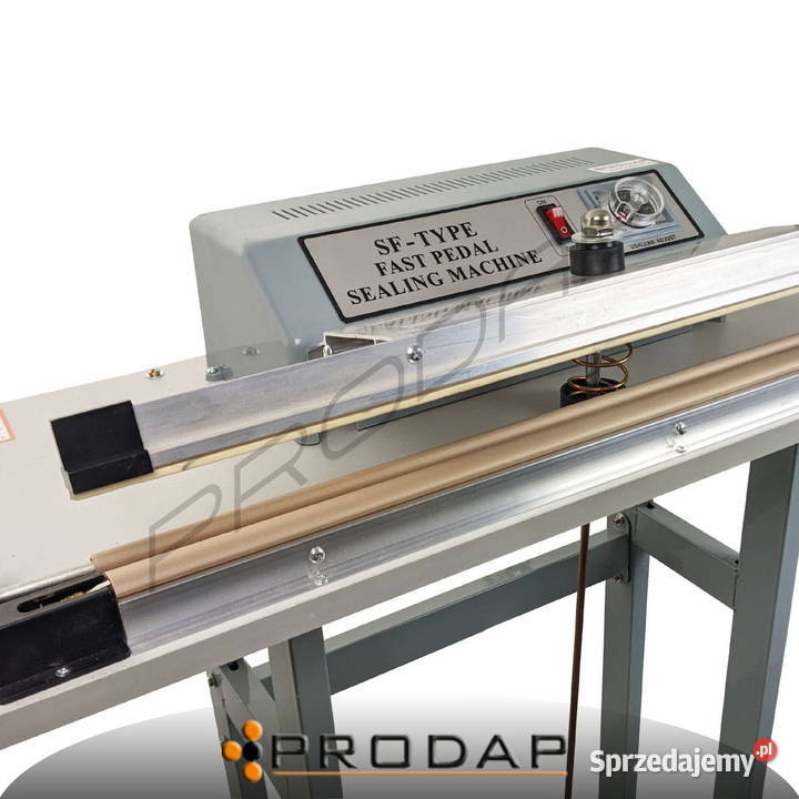 Zgrzewarka 50 do folii worków nożna na stoliku