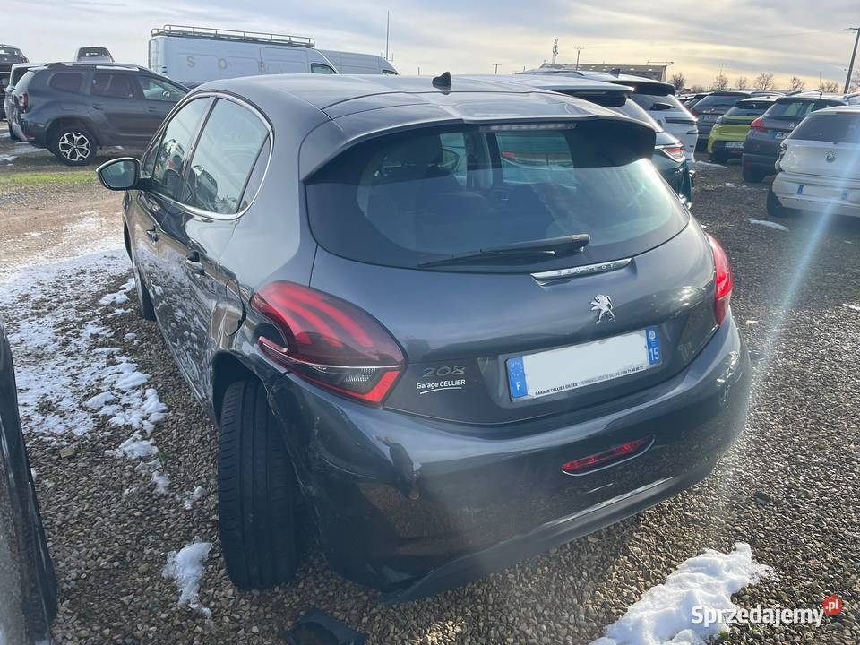 PEUGEOT 208 16 BlueHDi 100 Allure Business EJ599 uszkodzony Gdańsk