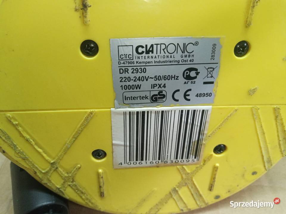 trwonić urządzenie do mycia parą Moszczenica