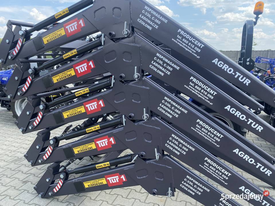Ładowacze czołowe TURY C330 C360 T25 MF Zetor Maszyny rolnicze lubuskie Świebodzin