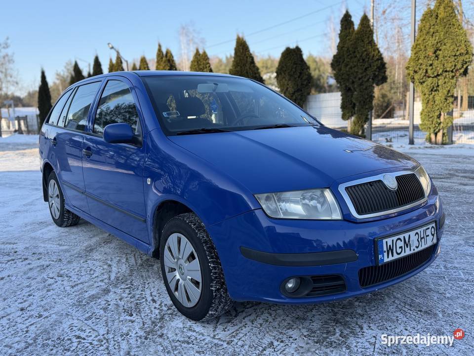 Skoda Fabia 19 TDi 2007r Grodzisk Mazowiecki