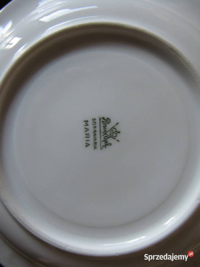 Porcelana Rossenthaltalerzyki Wyposażenie wnętrz pomorskie Gdańsk