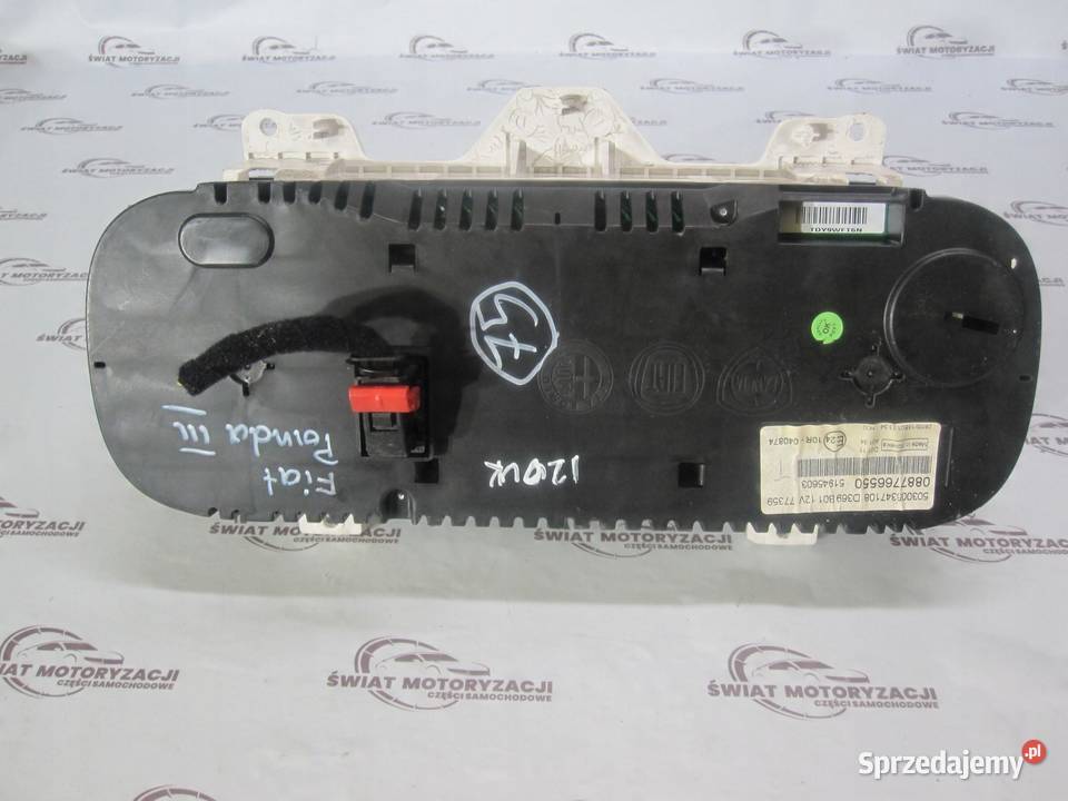 PANDA III 12 MULTIJET 13r licznik zegary osobowe