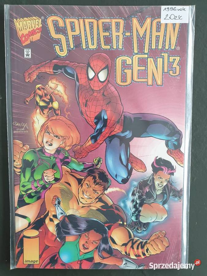 SpiderMan zestaw 21 oryginalnych komiksów USA Superbohaterowie Gdynia