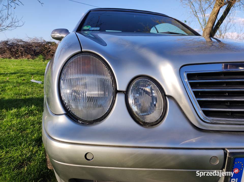 Mercedes W208 CLK 200 kompresor cabrio 2000cm3 Mercedes-Benz Zamość