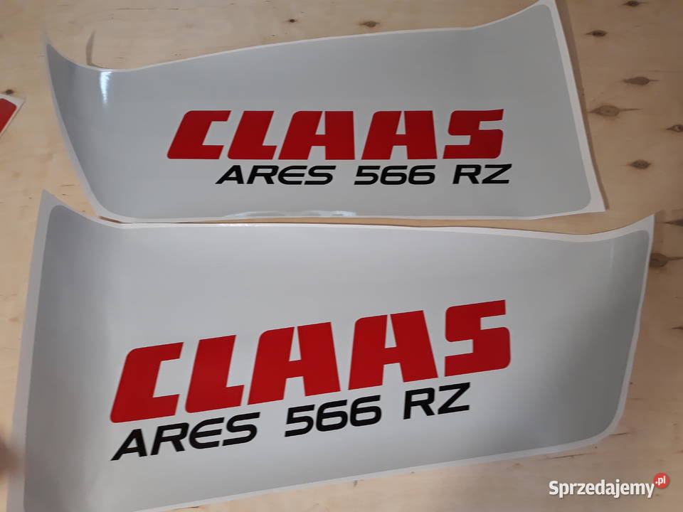 Naklejki Class Ares 566RZ 546RX 616RC 557ATZ łódzkie Wola Wiewiecka