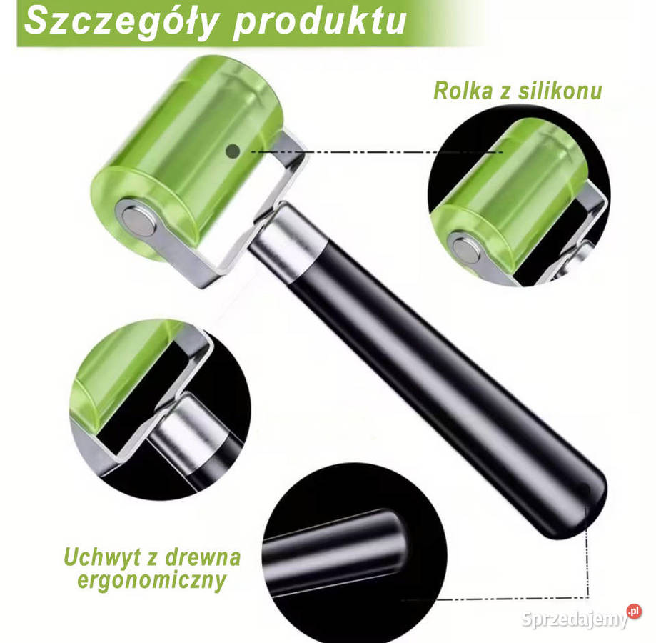 Rolka silikonowy wałek dociskowy 50mm podkarpackie Krosno
