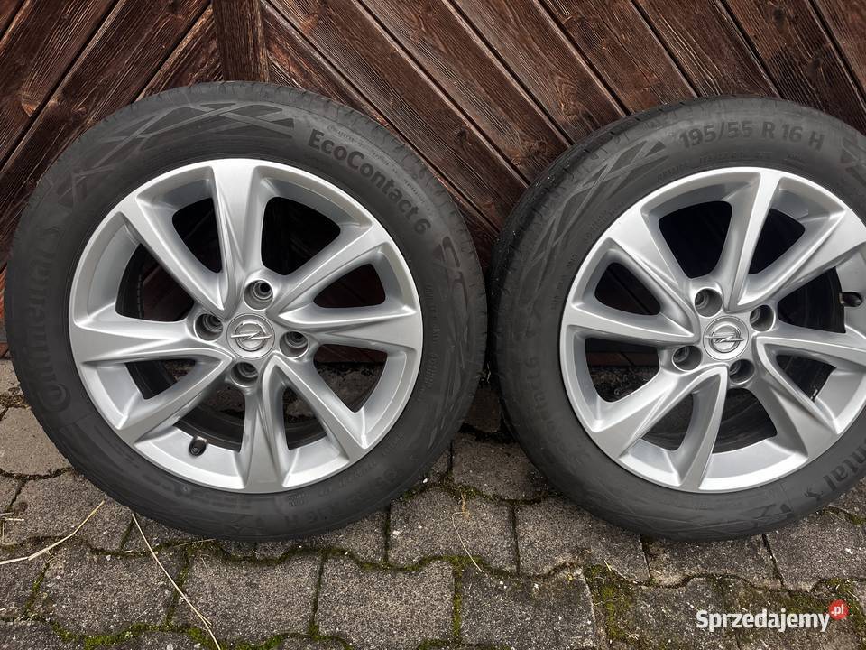 Alufelgi z Oponami Opel oryg 4x108 16 Corsa F Góra sprzedam
