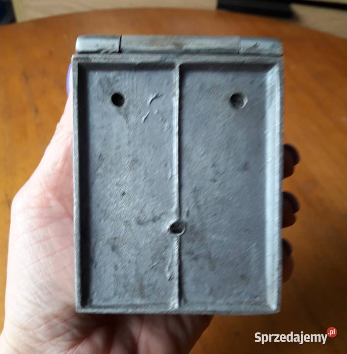 Stara duża popielniczka kolejowa wagonowa PKP Gdynia sprzedam