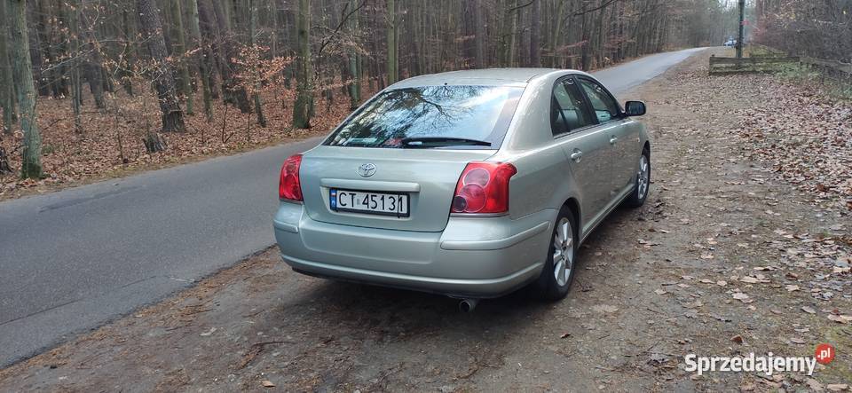 Toyota Avensis T25 18 BenLPG 2004r 8000PLN kujawsko-pomorskie Toruń