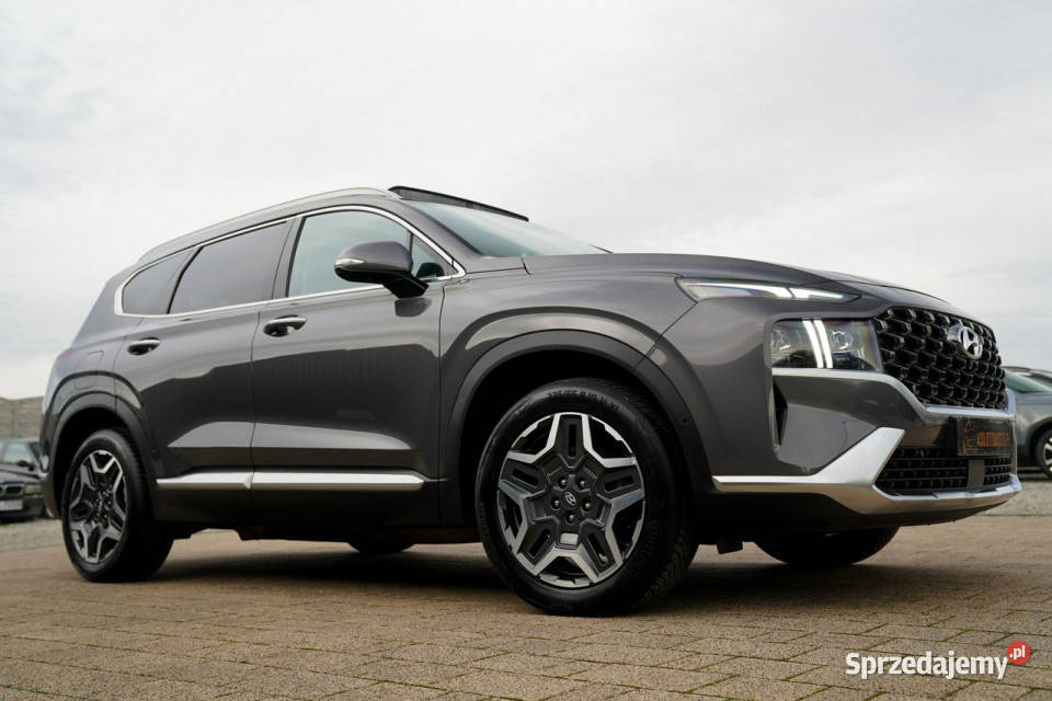 Hyundai Santa Fe FUL LED panorama skóra kamery 265KM Otmuchów