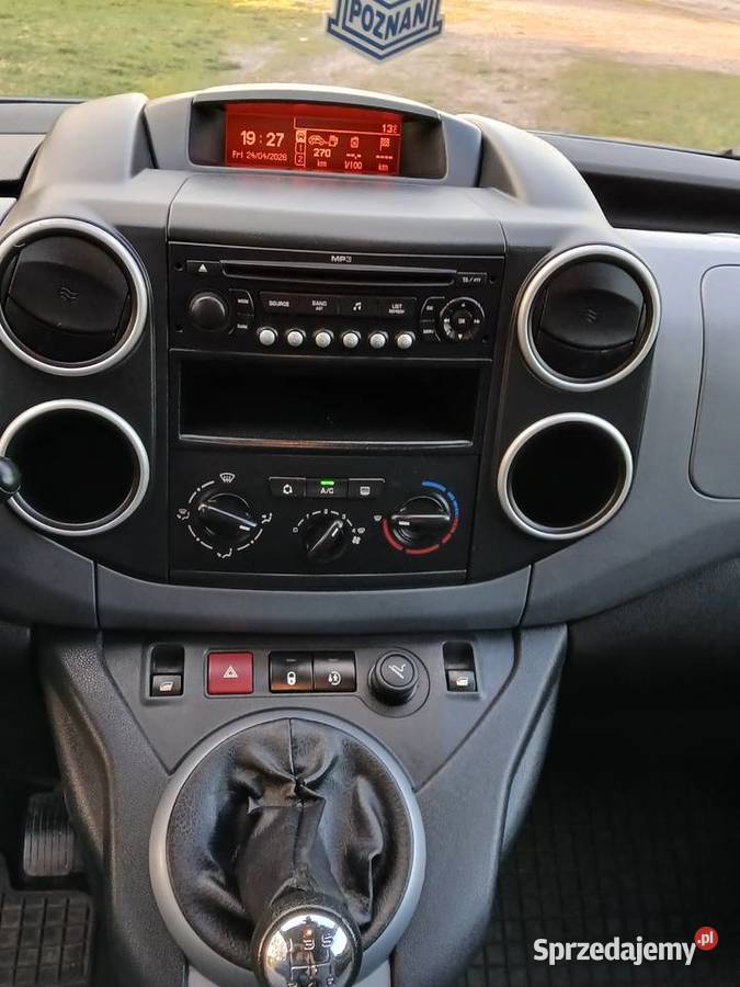 Citroen Berlingo 16 HDI 90 immobilizer wielkopolskie Marzenin