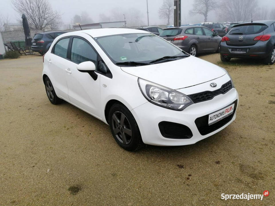Kia Rio 12 85 klima elektryka zadbany III 2011 elektryczne lusterka sprzedam
