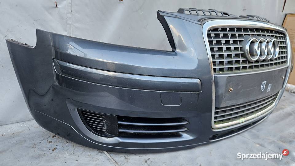 AUDI A3 8P ZDERZAK PRZEDNI PRZÓD DUŻY GRILL osobowe Radom