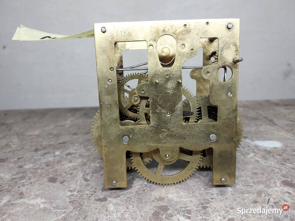 M155 Mechanizm starego zegara ściennego Junghans Tczew