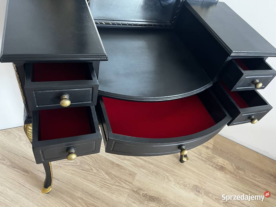 Drewniana toaletka Meble Otwock sprzedam