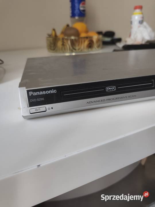 Odtwarzacz DVD Panasonic DVD S 295 CD player MP3 DVD i Blu-ray Piekary Śląskie sprzedam