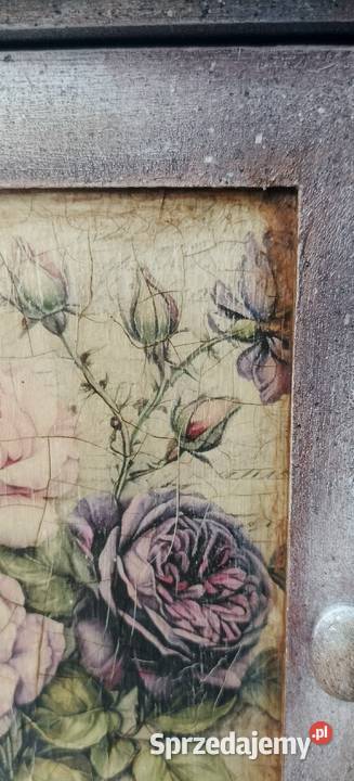 Drewniana szafka na klucze My Sweet Home styl Dom i Ogród Ostróda sprzedam