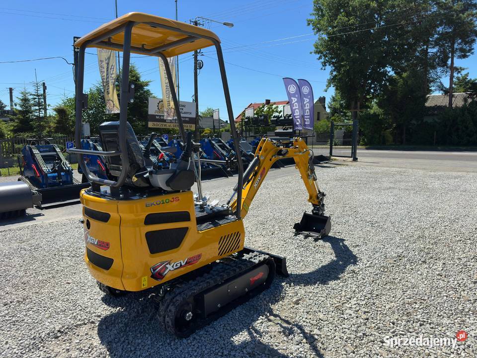 Nowa Minikoparka XGV EKO10JS z 2026 Roku Waga Złoczew