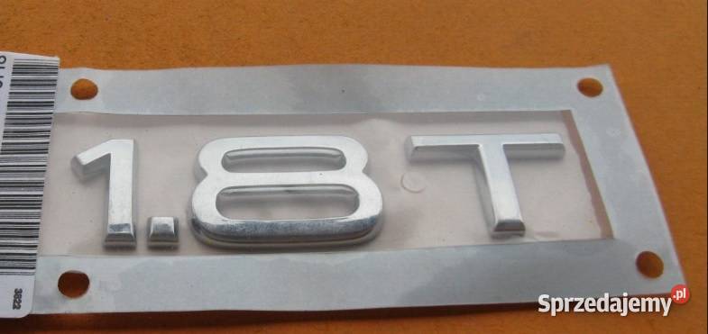 NOWY klejany znaczek 18T emblemat logo srebrny Akcesoria samochodowe Zamość