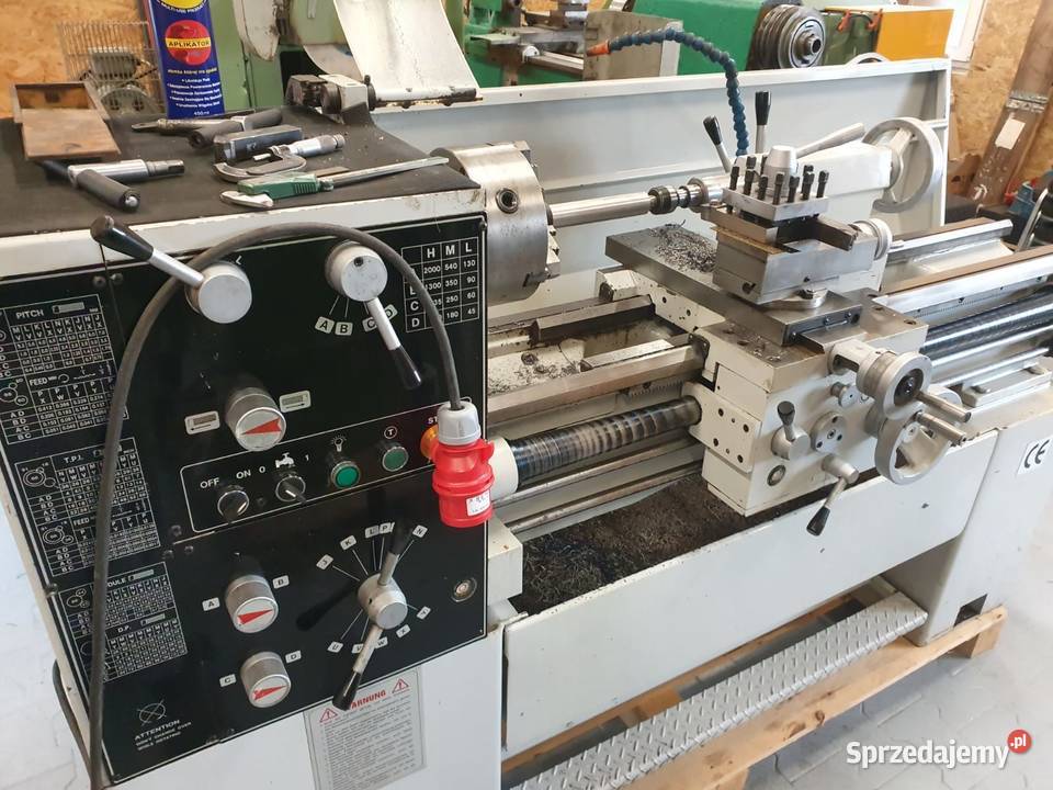 Tokarka do metalu Tuj 48 50 Tug 40 Tud Tur Produkcja Maków Podhalański