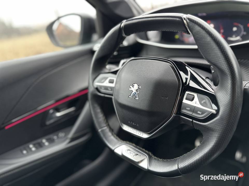 Peugeot 208 II GT AUTOMAT EAT8Wirtualny kokpit światła do jazdy dziennej Uniejów