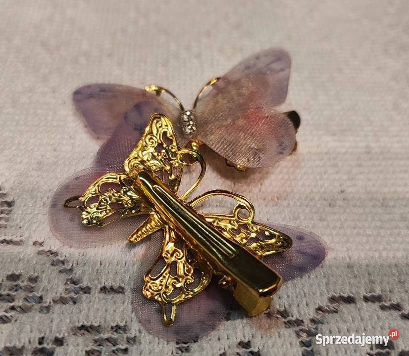 Spinki do włosów MOTYLKI 2 sprzedam