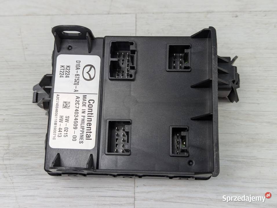 MODUŁ STEROWNIK BSI MAZDA CX3 CX3 A2C74034609 Pozostałe