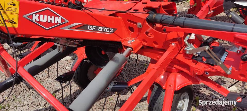 Przetrząsacz karuzelowy KUHN GF8703 Chełm