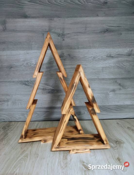 Drewniana choinka handmade Nowy Targ