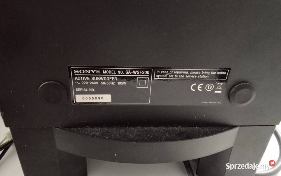 Sony DAVF200 TV i Video śląskie Sosnowiec