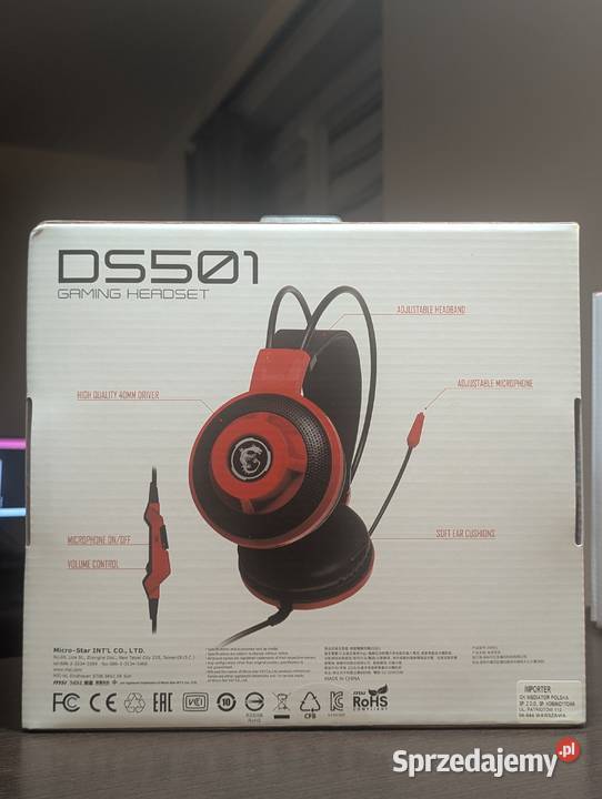 Słuchawki gamingowe MSI Kraków