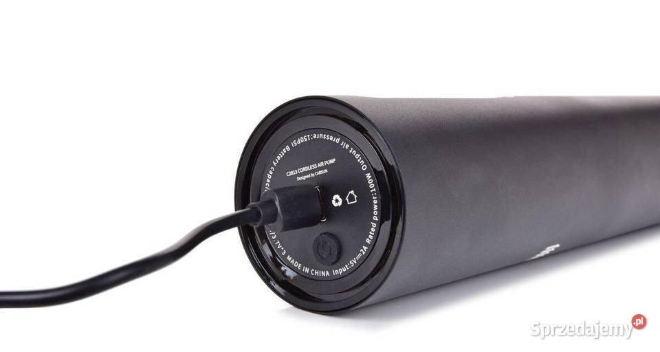 2w1 podróżny ładowany USB AKU KOMPRESOR LATARKA Warszawa