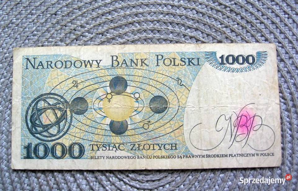 Polska 1000 1982r Seria HH Kopernik wielkopolskie Kalisz