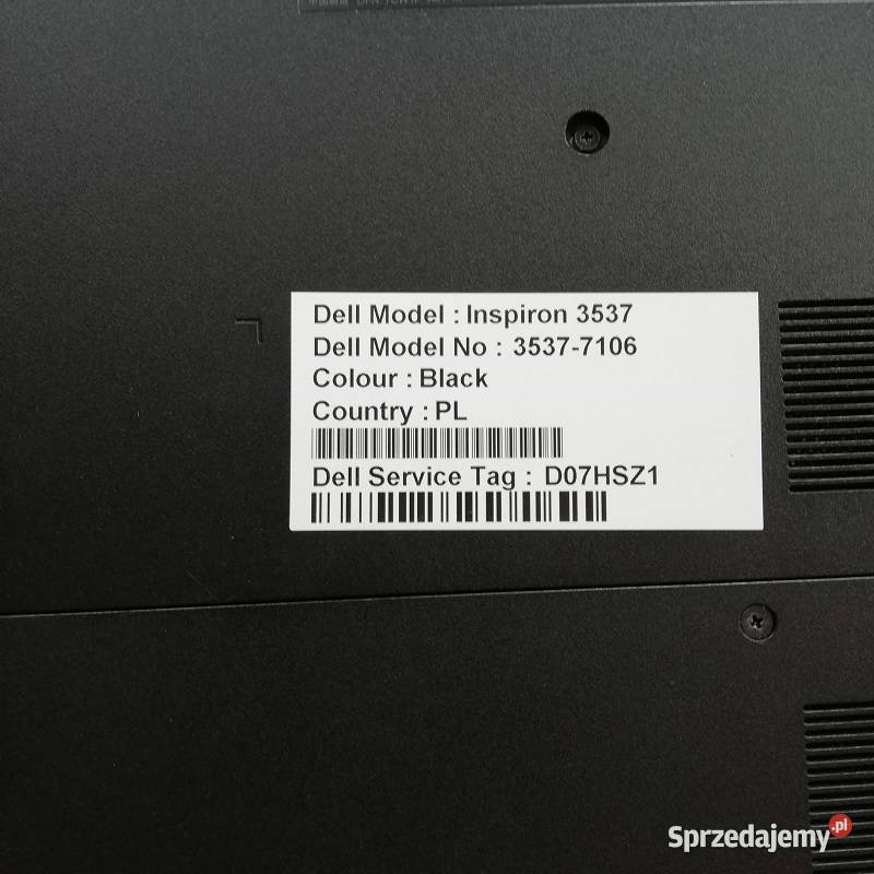 Laptop DELL Inspiron 3537 Sieradz