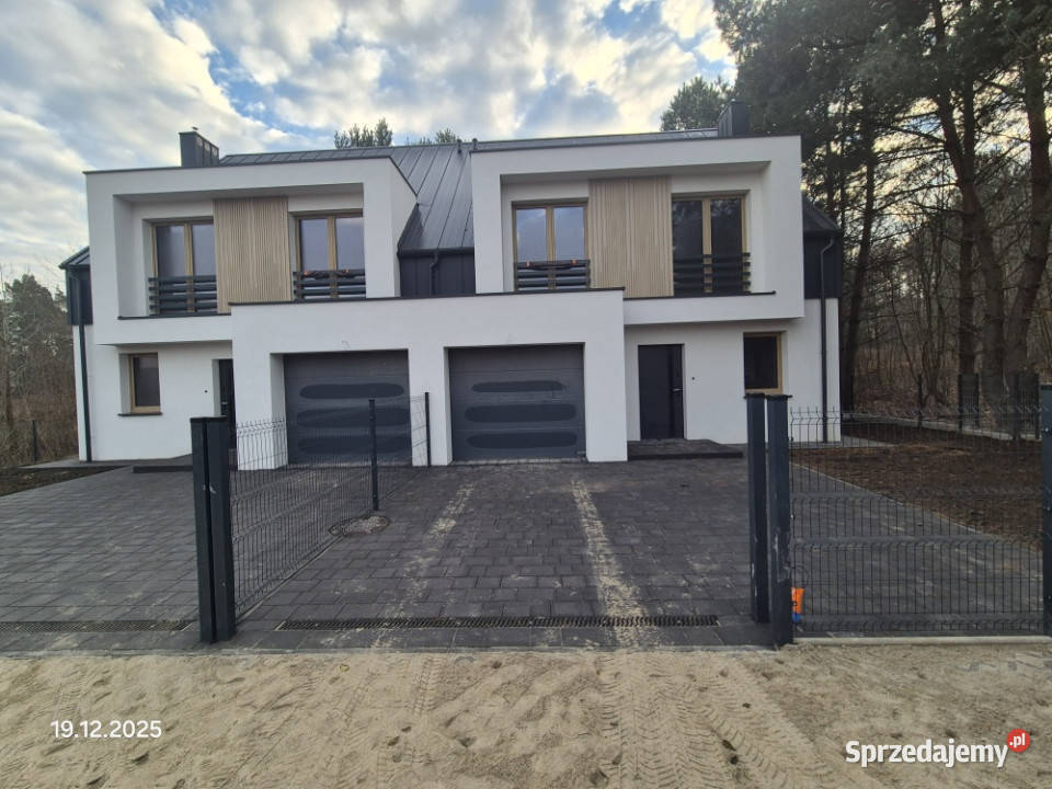 Nowoczesny dom gotowy do odbioru Straszyn bliźniak