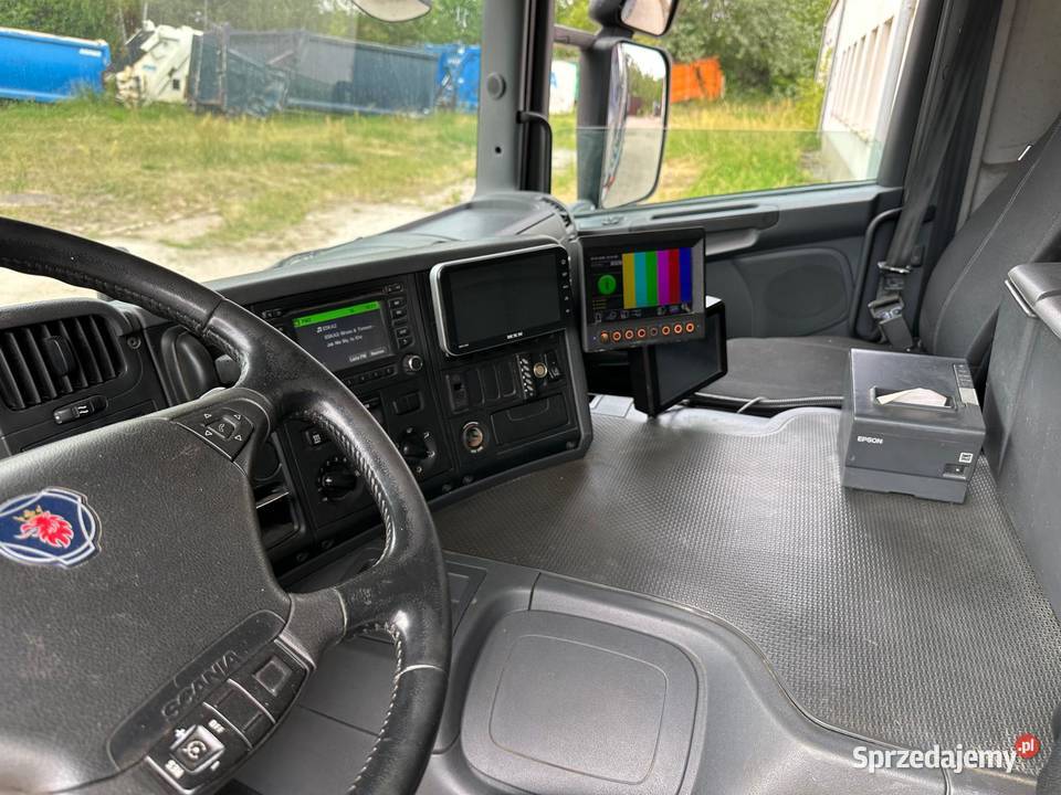 Scania P320 śmieciarka 2016WAGA Prasa Terberg