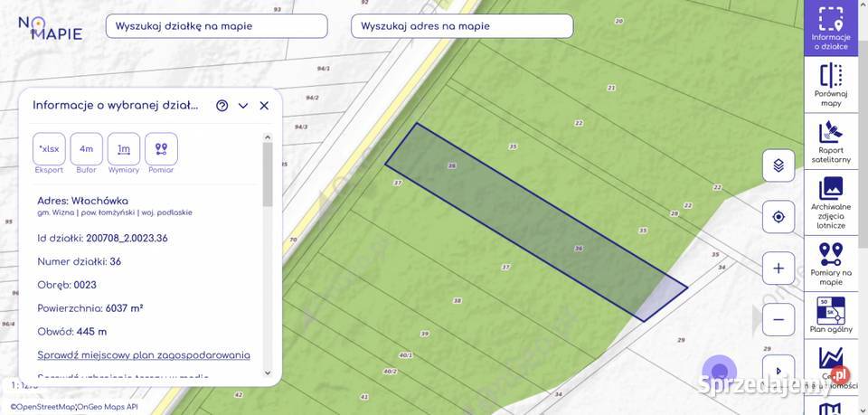 Na sprzedaż 4 działki rolne gm Wizna pow