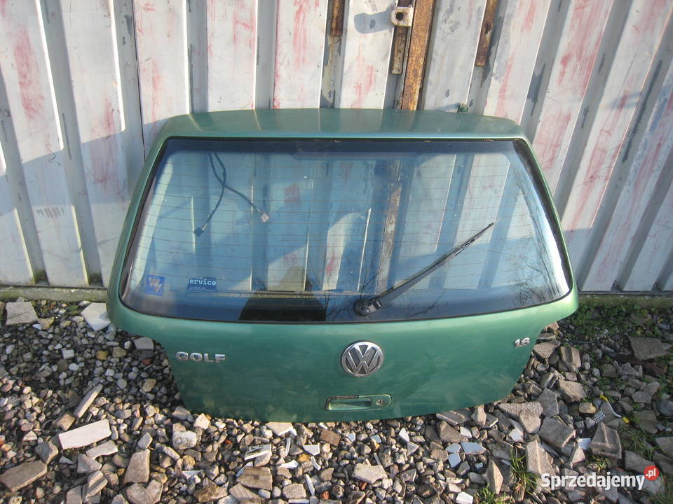 Klapa tylna kompletna Volkswagen Golf IV 9703 Rok produkcji 1999 Klapy bagażnika