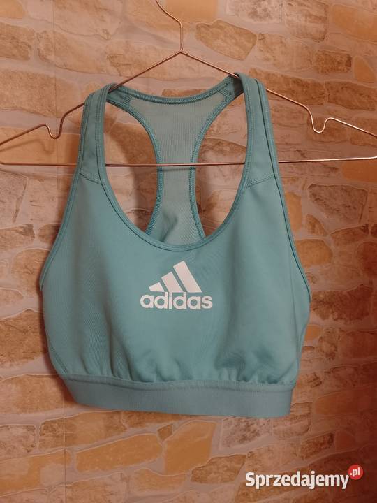 4244 XLXXL ADIDAS Turkusowy Top fitness bokserka Kraków