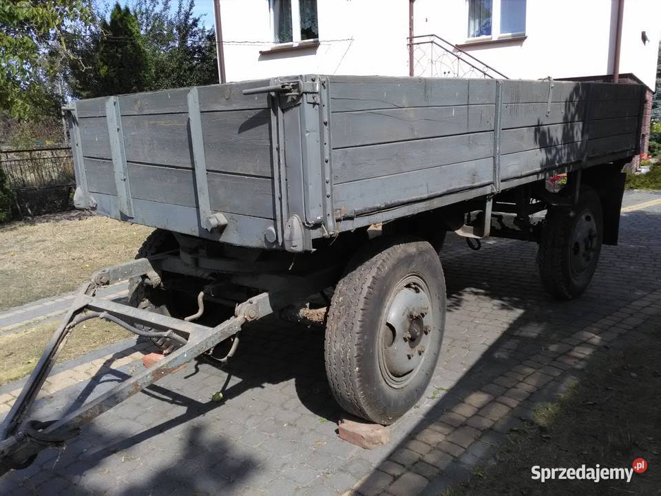 Przyczepa Sanok D44 nieuszkodzony lubelskie Radzyń Podlaski