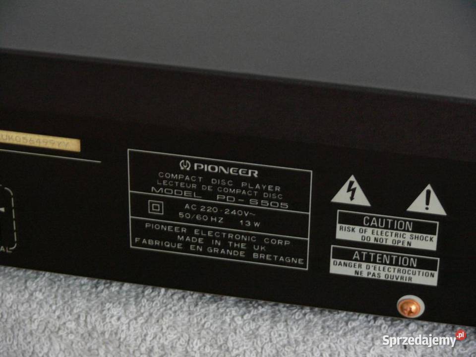 CD Pioneer PDS505 sprawny WYSYŁKA Jasło