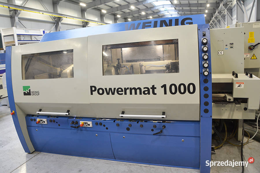 6676 WEINIG POWERMAT 1000 7 głowic POWERLOCK Kalwaria Zebrzydowska