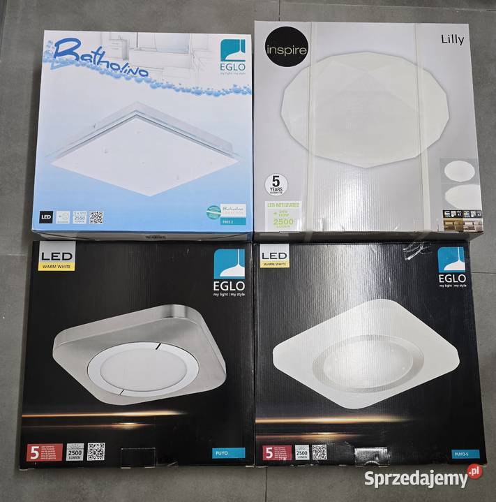 Sprzedam NOWE lampy EGLO LED i oświetlenie Nysa
