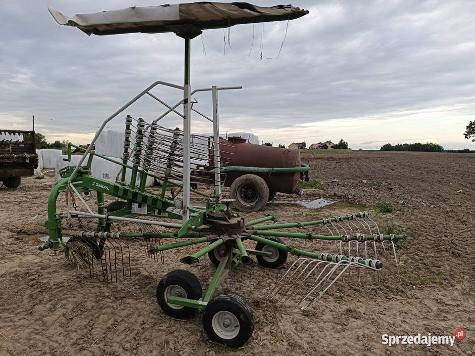 Zgrabiarka karuzelowa Samasz Z410 nieuszkodzony śląskie Leśniaki
