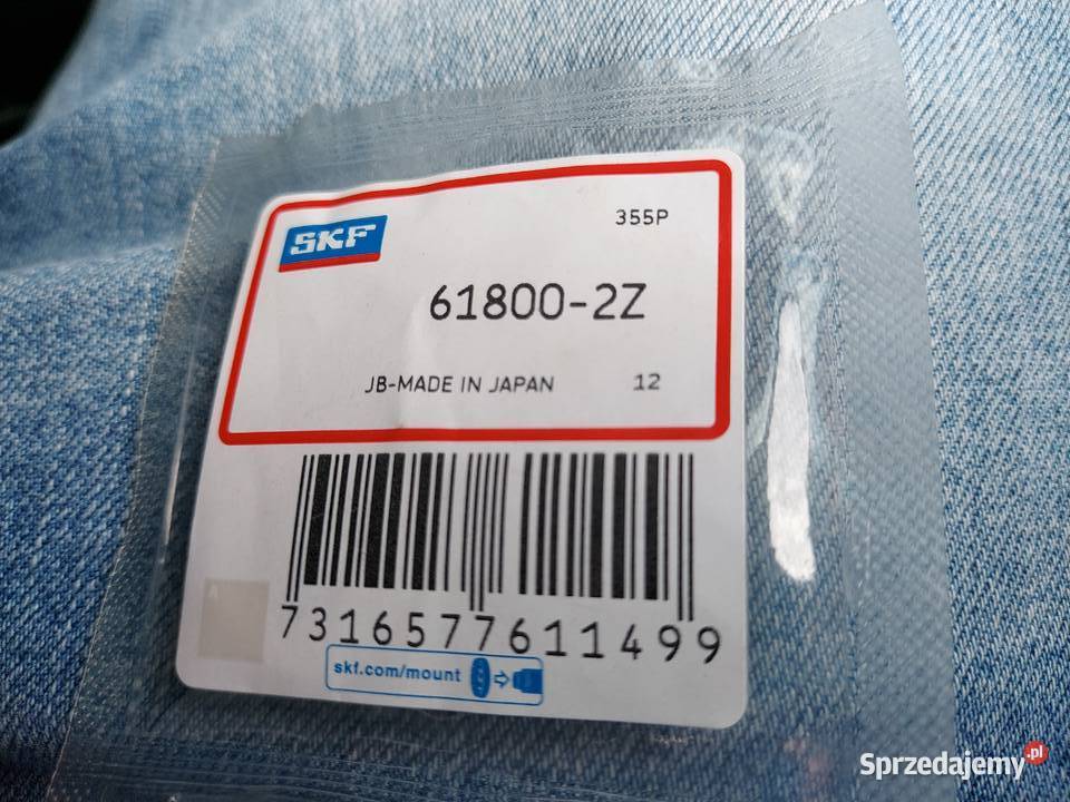 łożysko SKF 61800 2Z małopolskie Kraków