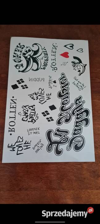 Tatuaż harlequin joker harleen quinzel tattoo Bielsko-Biała