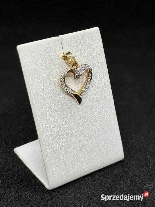 Złota zawieszka pr 585 131g z Diamentami złoto Elbląg