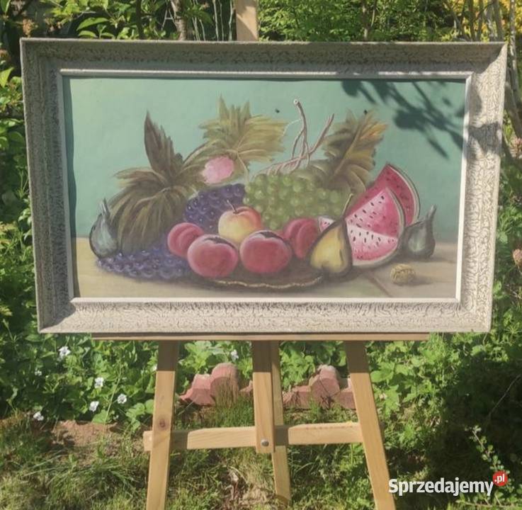 MARTWA NATURA W ORYGINALNEJ STAREJ RAMIE
80 x 50 łódzkie Pabianice