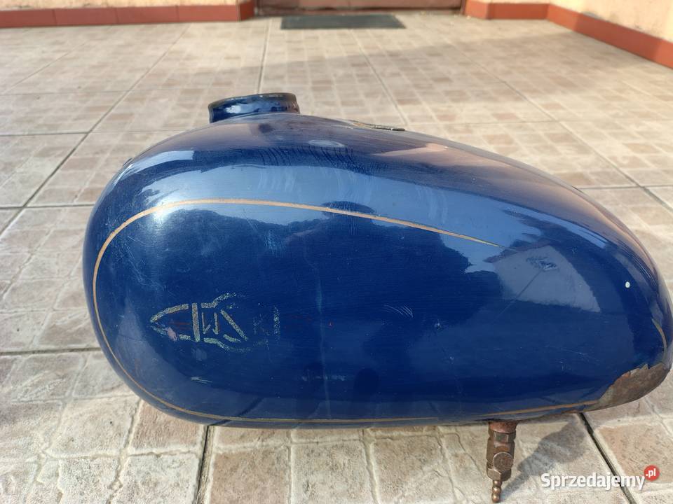 Zbiornik paliwa WFM WSK m06 niebieski oryginał
